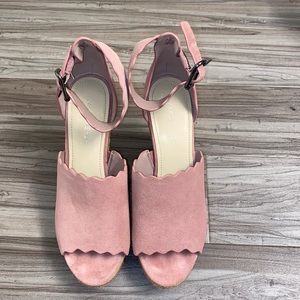 Beautiful Suede Marc Fisher sandals